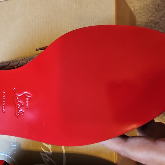 🛑CHRISRIAN LOUBOUTIN Penny Donna Flat Loafers - Picture 6 of 7